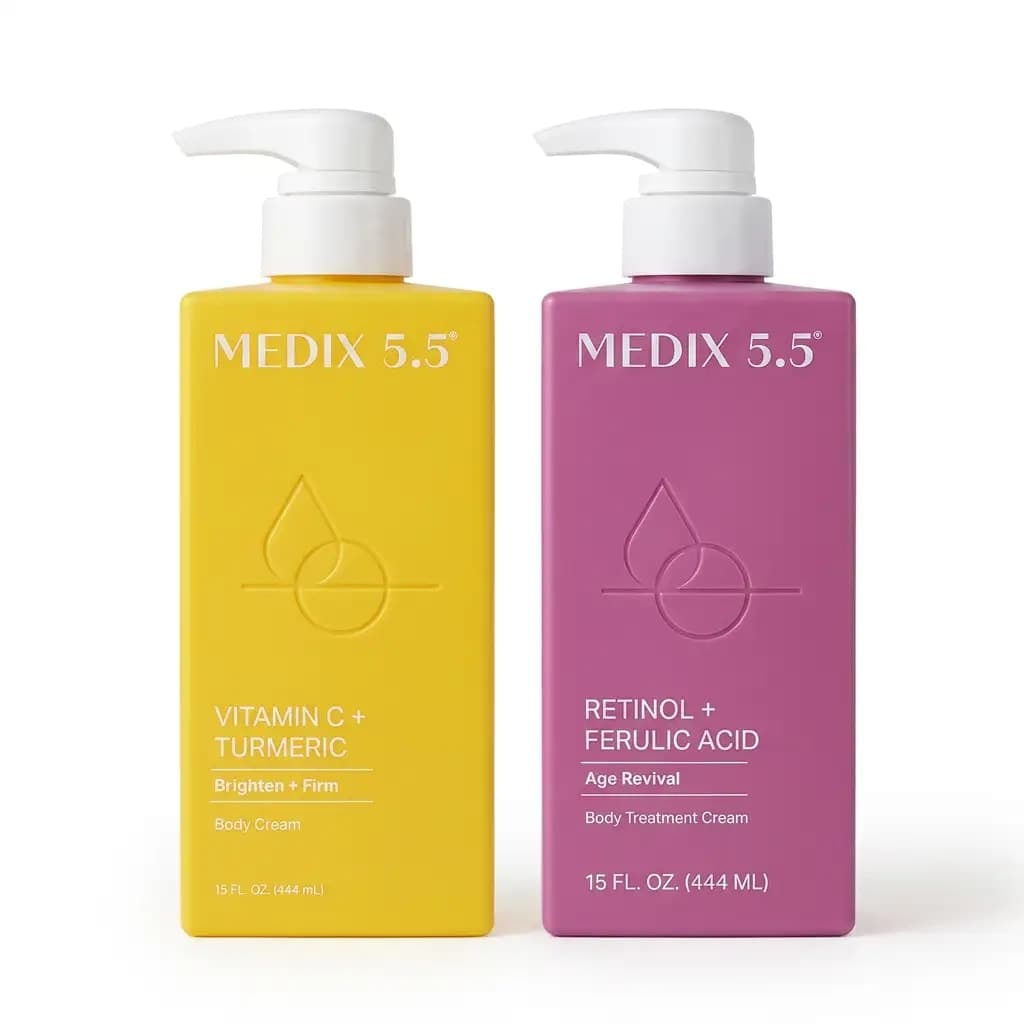 Medix 5.5 Vitamin C + Turmeric Brighten + Firm Body Cream 444ml