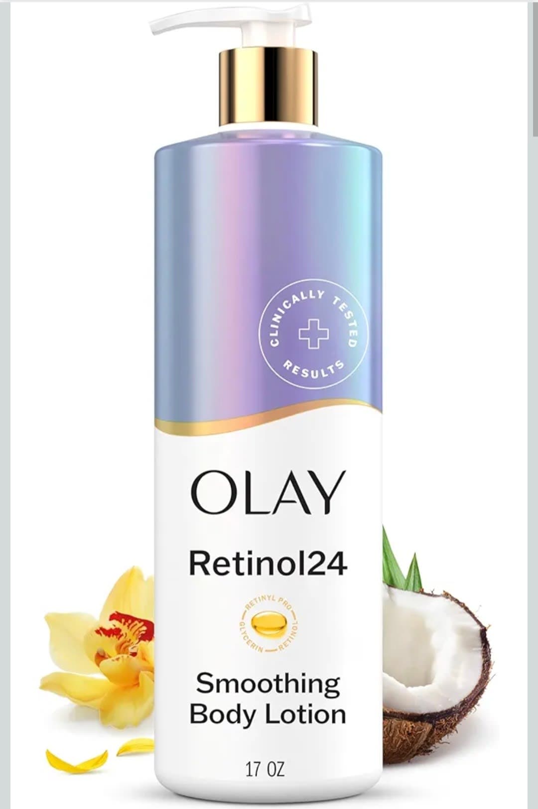 Olay Retinol24 Smoothing Body Lotion 502ml